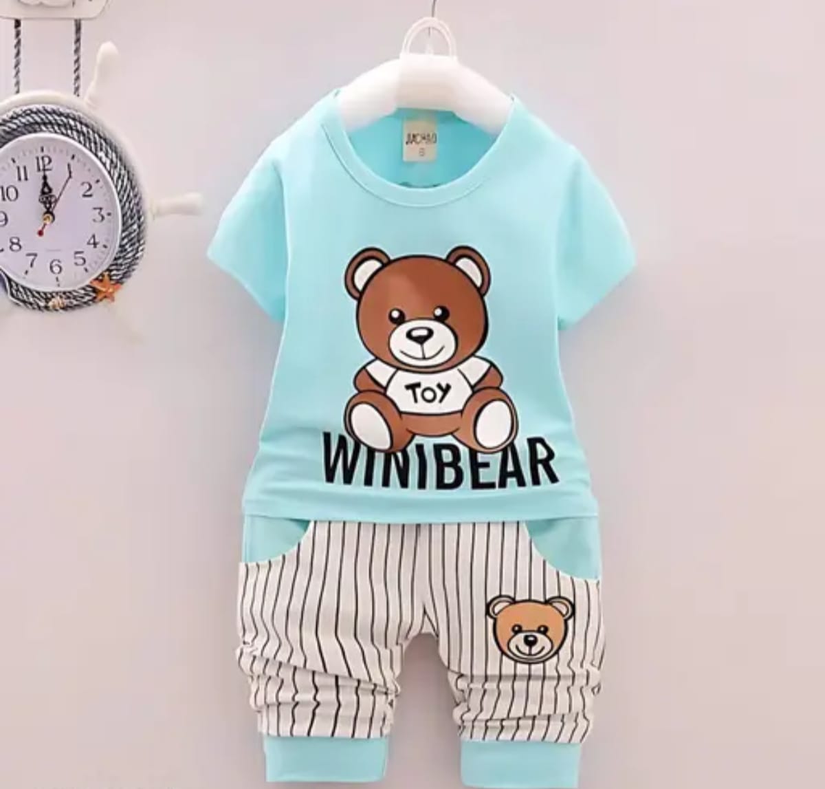 Cute Bear Clothing Sets For Boys And Girls