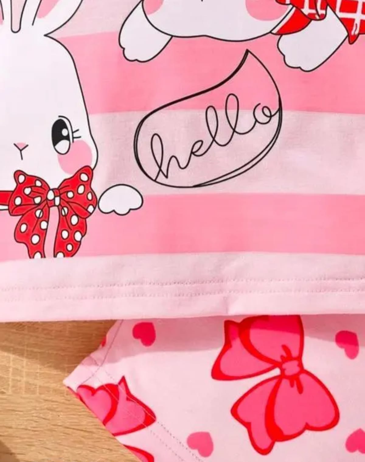 Cute Fancy Girl Top & Bottom Set