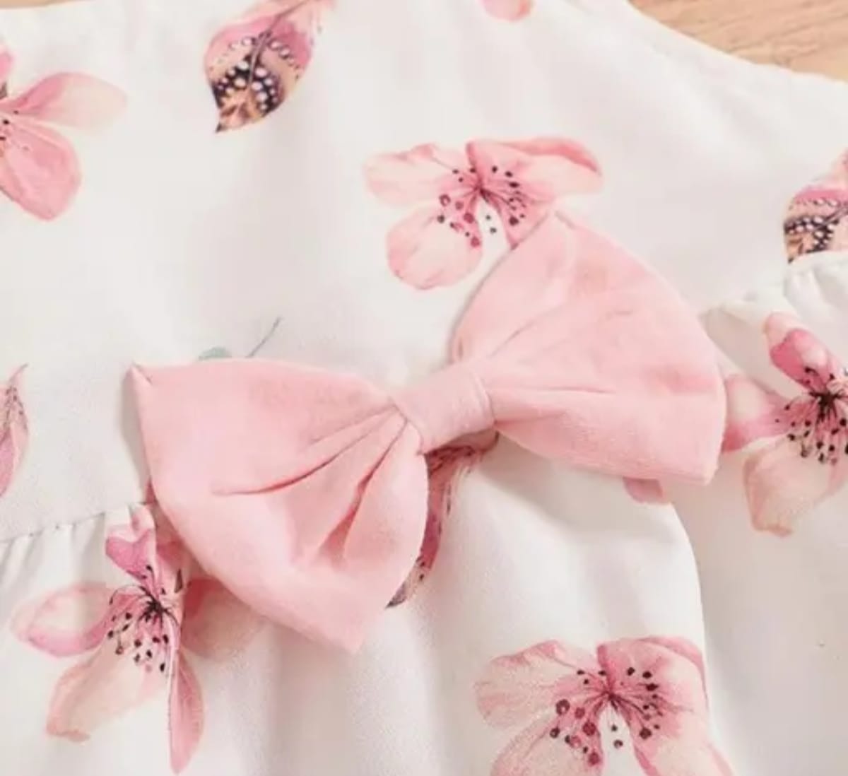 Light Pink Frock With Shorts